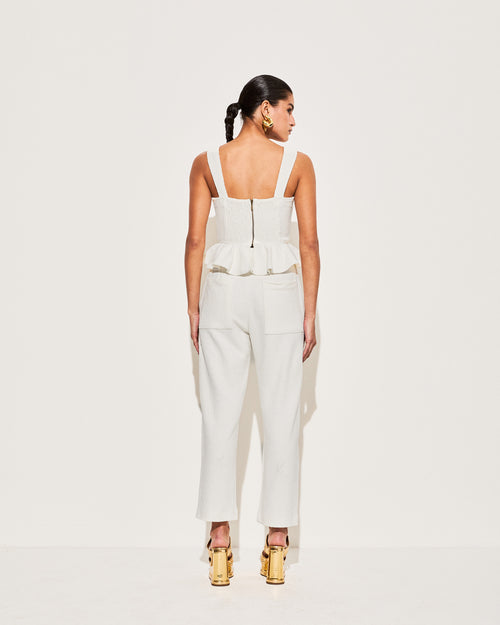 CROPPED ALEXANDRA OFF WHITE