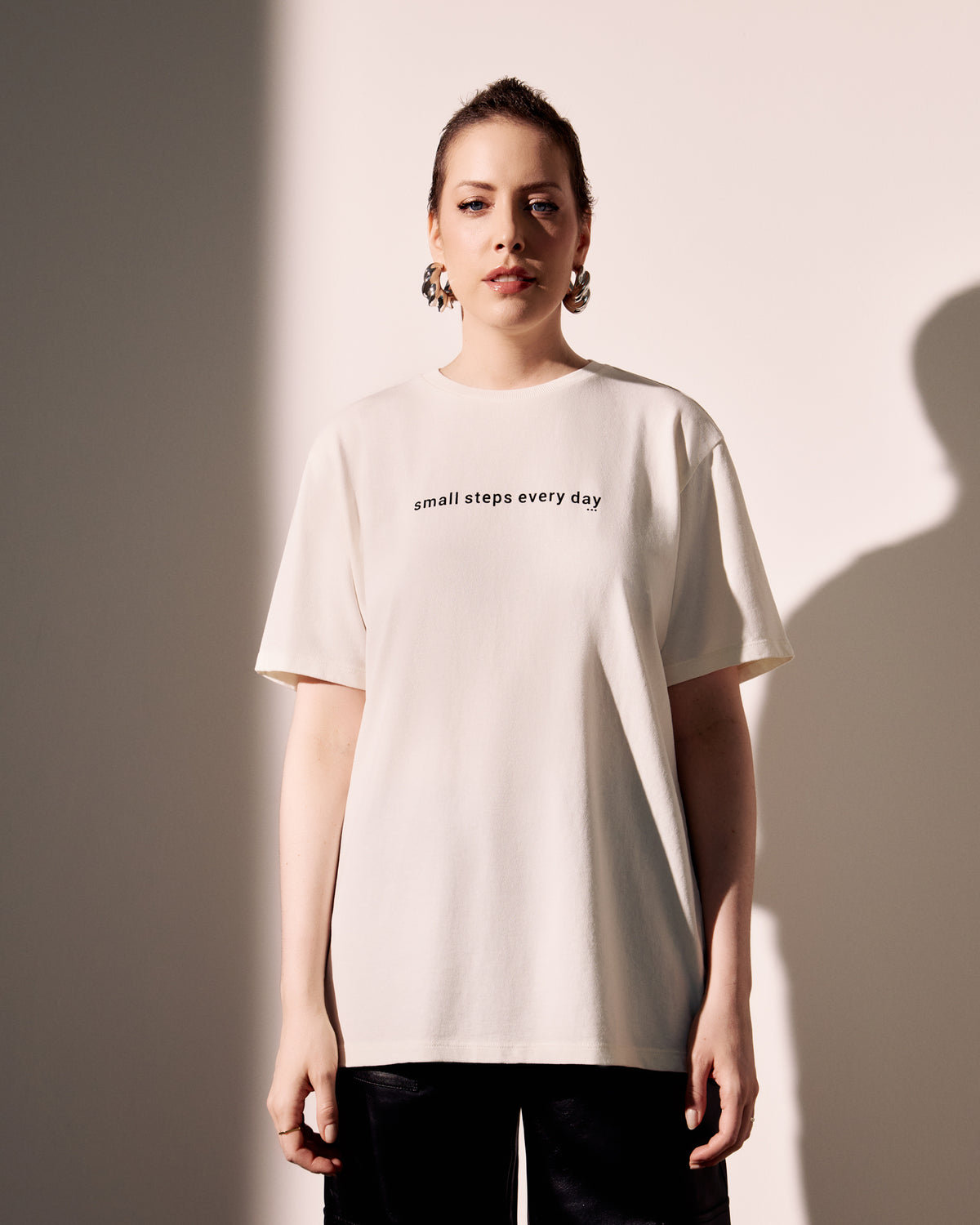 CAMISETA SMALL STEPS OFF WHITE