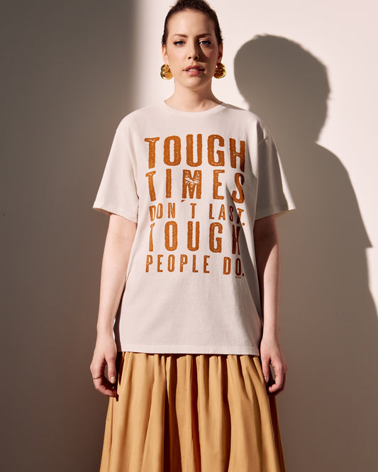 CAMISETA TOUGH TIMES OFF WHITE