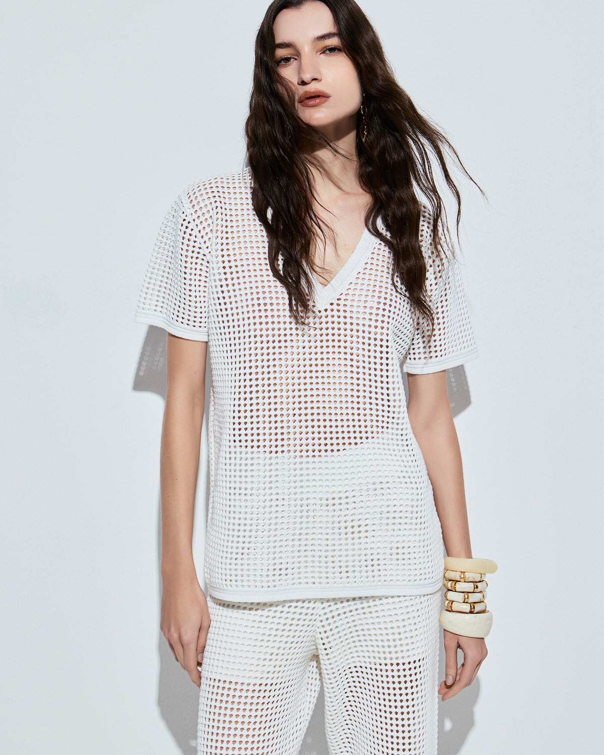 BLUSA JESSIE TRICOT OFF WHITE