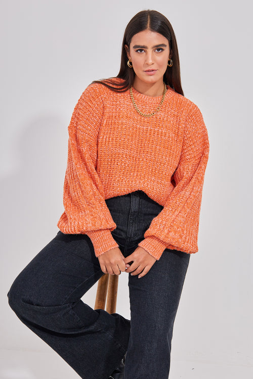 BLUSA PIACENZA TRICOT LARANJA