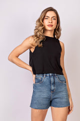 CROPPED BIA PRETO