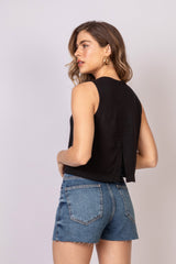 CROPPED BIA PRETO