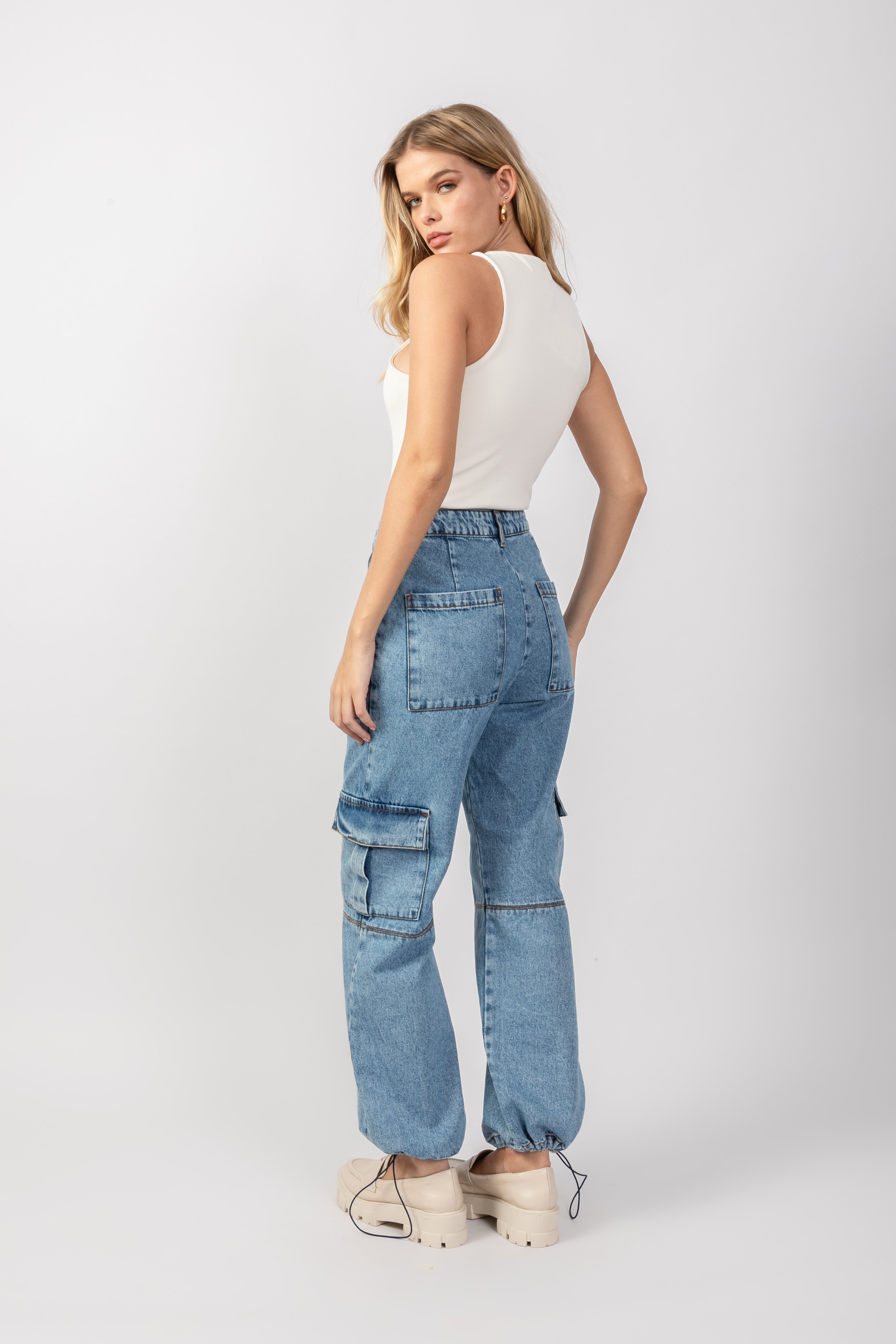 CALÇA JEANS OLIMPIA AZUL