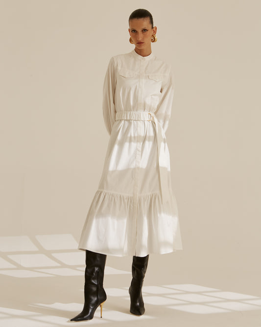 VESTIDO RAISSA OFF WHITE