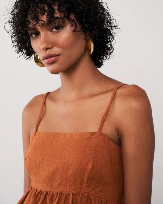 BLUSA TERESA TERRACOTA