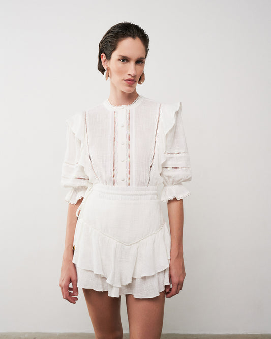 BLUSA VERENA OFF WHITE