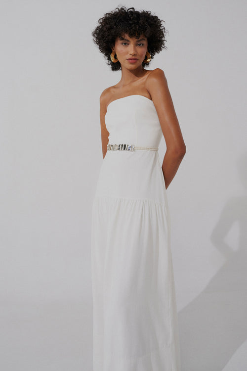 VESTIDO LUMA OFF WHITE