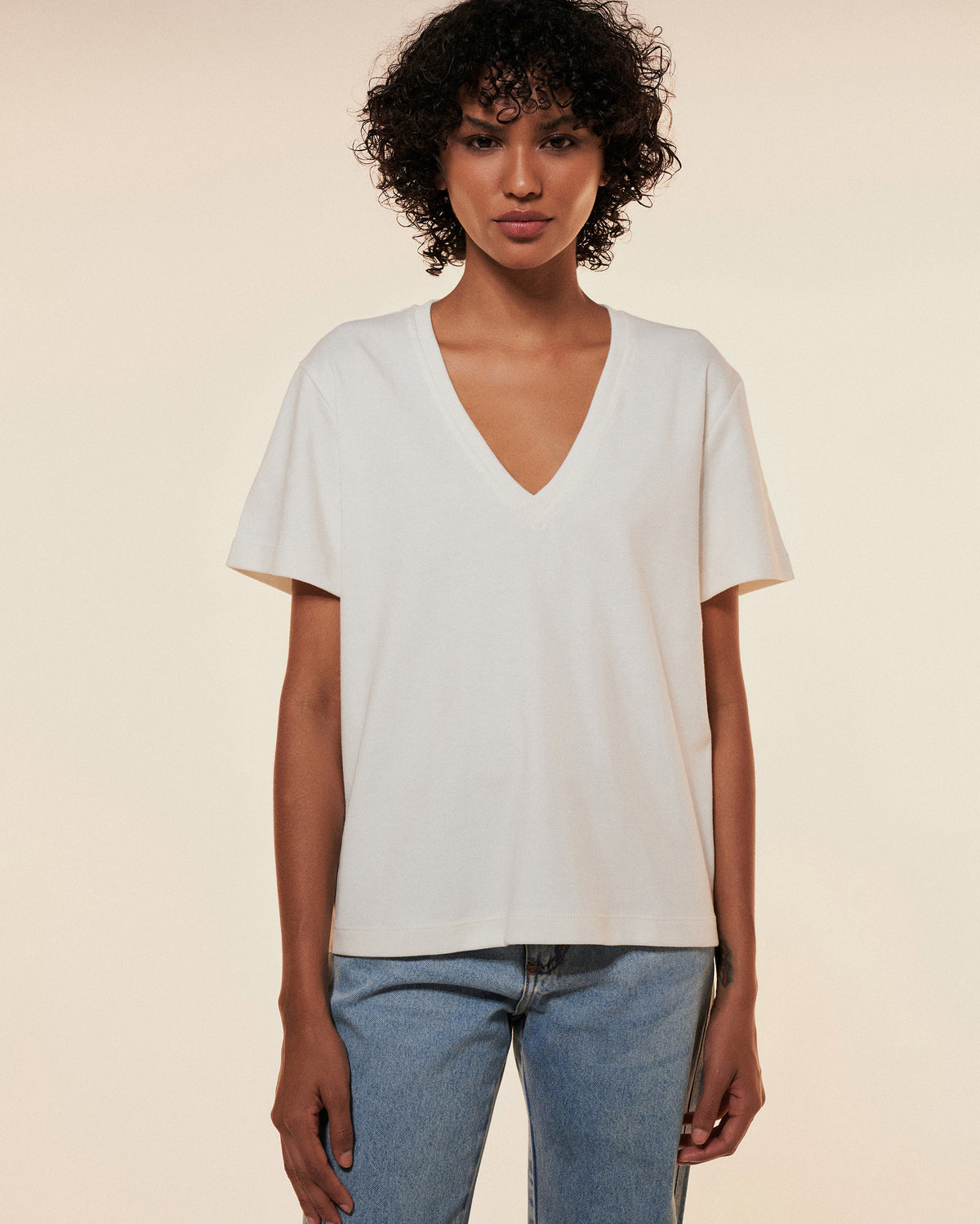 CAMISETA CARLA OFF WHITE