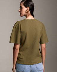 CAMISETA JANE VERDE MILITAR