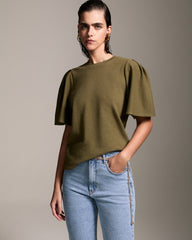 CAMISETA JANE VERDE MILITAR